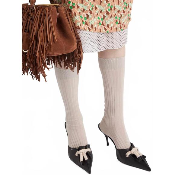 NEW PRADA women's rope detail sandals in black - Picture 3 of 7